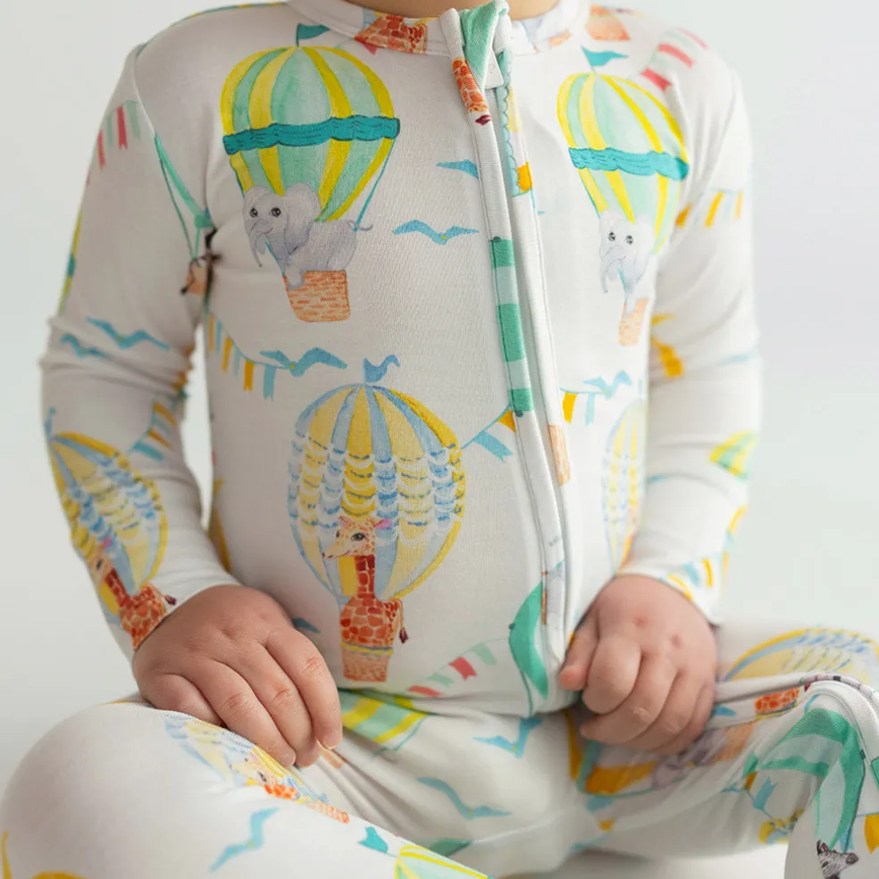 Footie Zippered One Piece