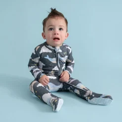 Footie Zippered One Piece