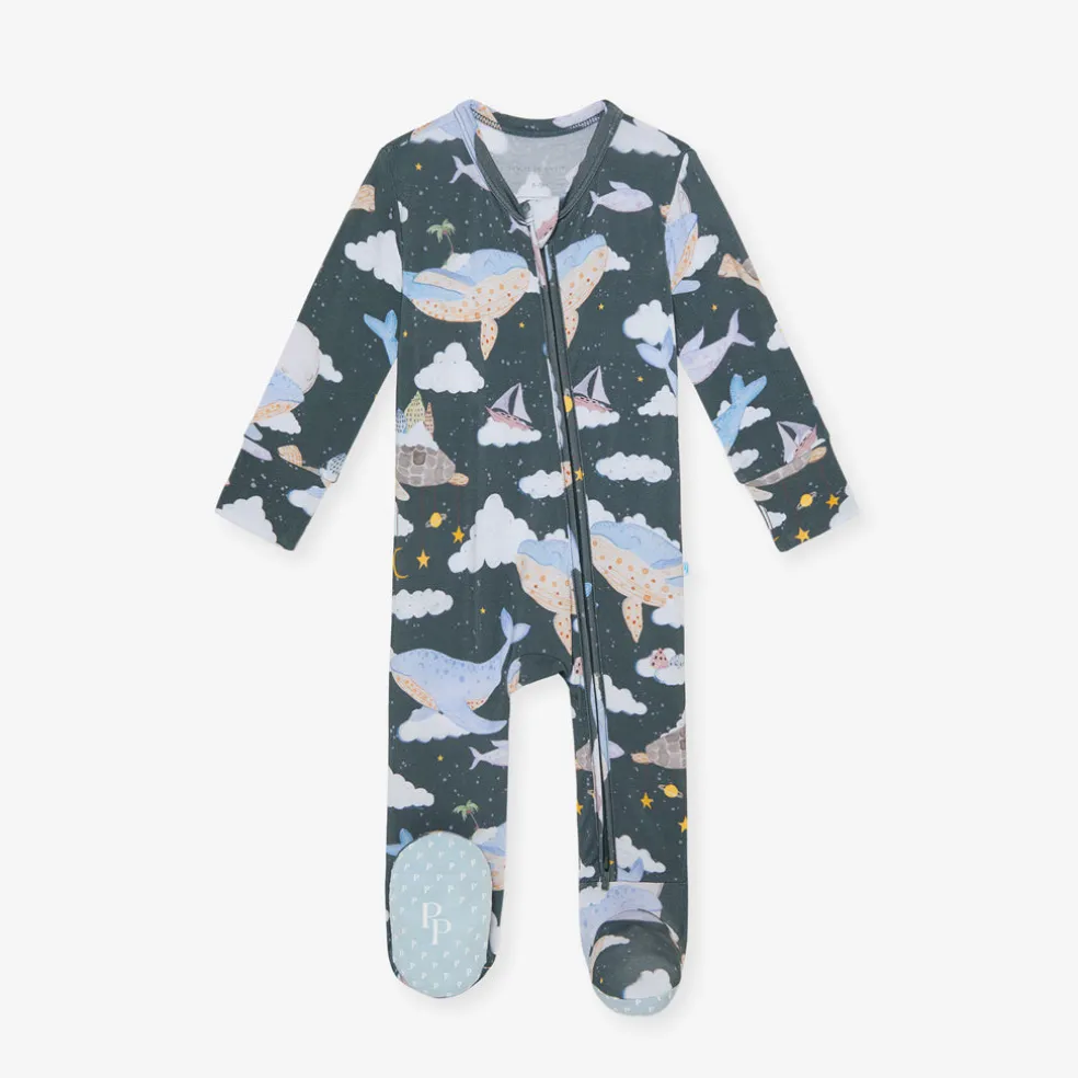Footie Zippered One Piece