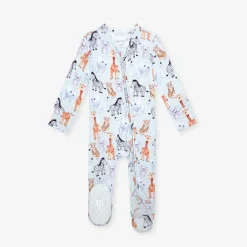 Footie Zippered One Piece