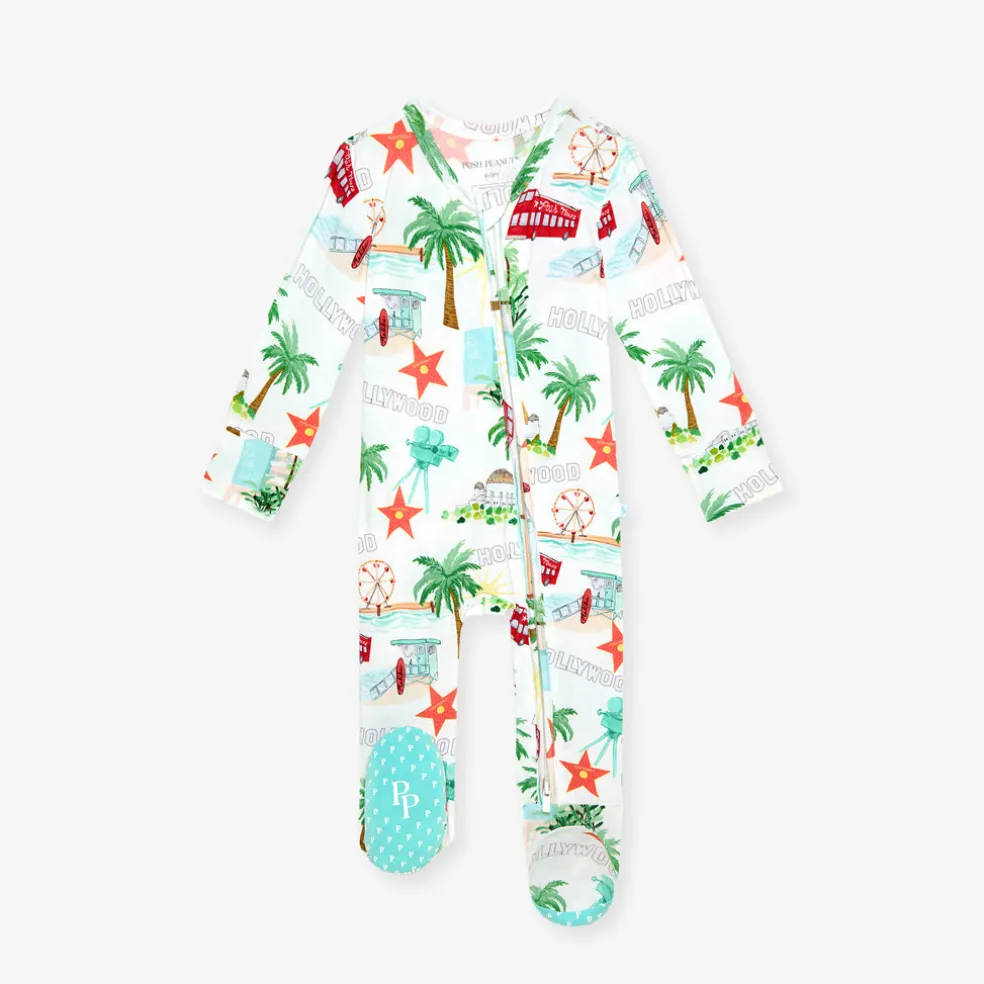 Footie Zippered One Piece