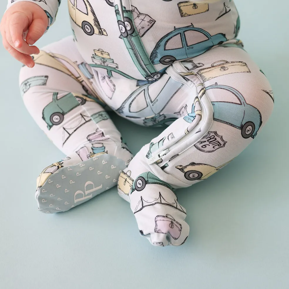 Footie Zippered One Piece