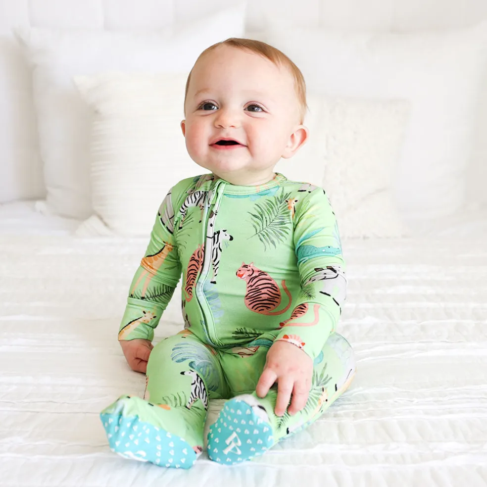 Footie Zippered One Piece