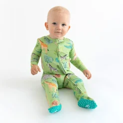 Footie Zippered One Piece