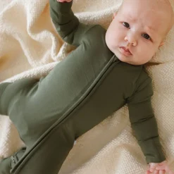 Footie Zippered One Piece
