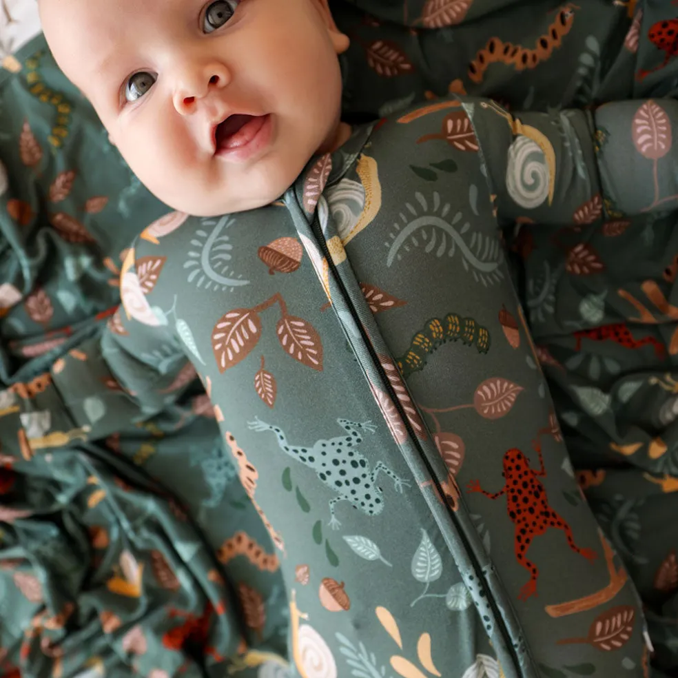 Footie Zippered One Piece