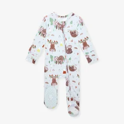 Footie Zippered One Piece