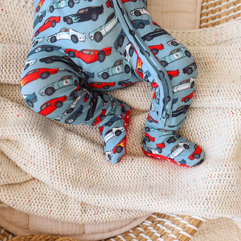 Footie Zippered One Piece