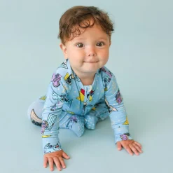 Footie Zippered One Piece