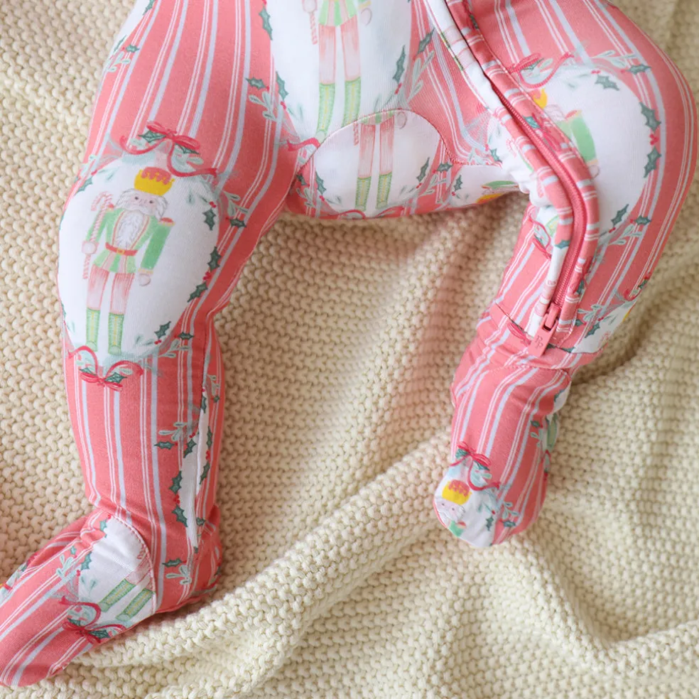 Footie Zippered One Piece
