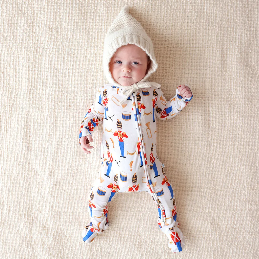 Footie Zippered One Piece