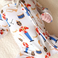 Footie Zippered One Piece