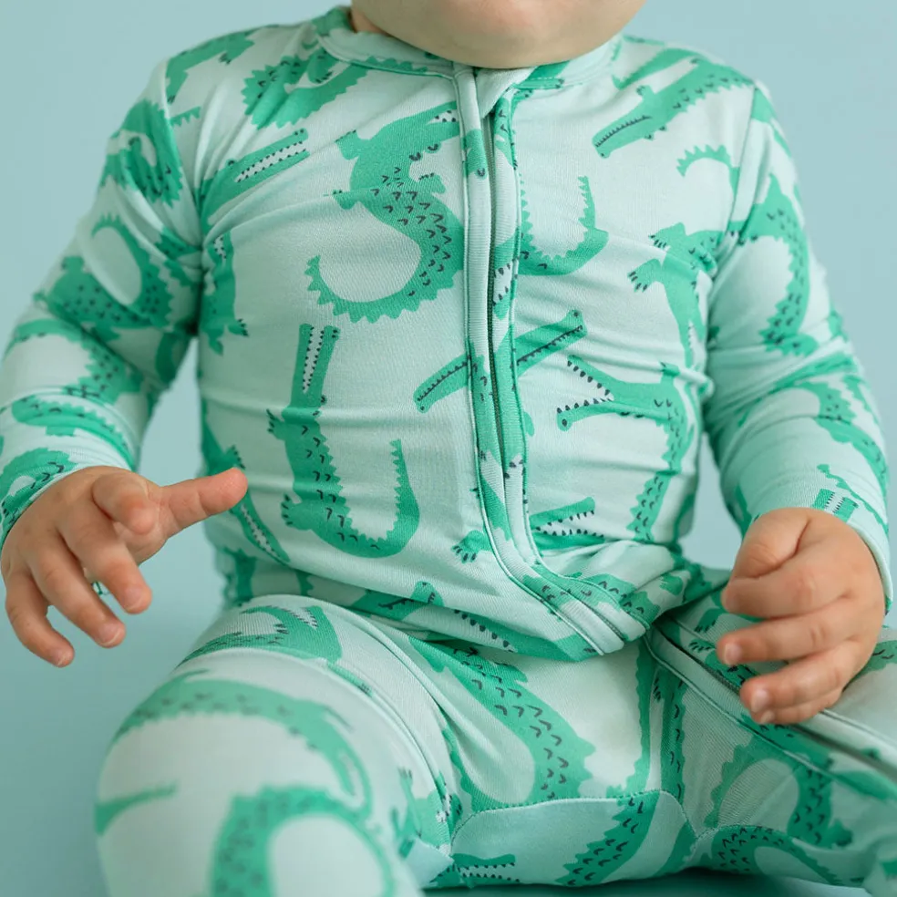 Footie Zippered One Piece