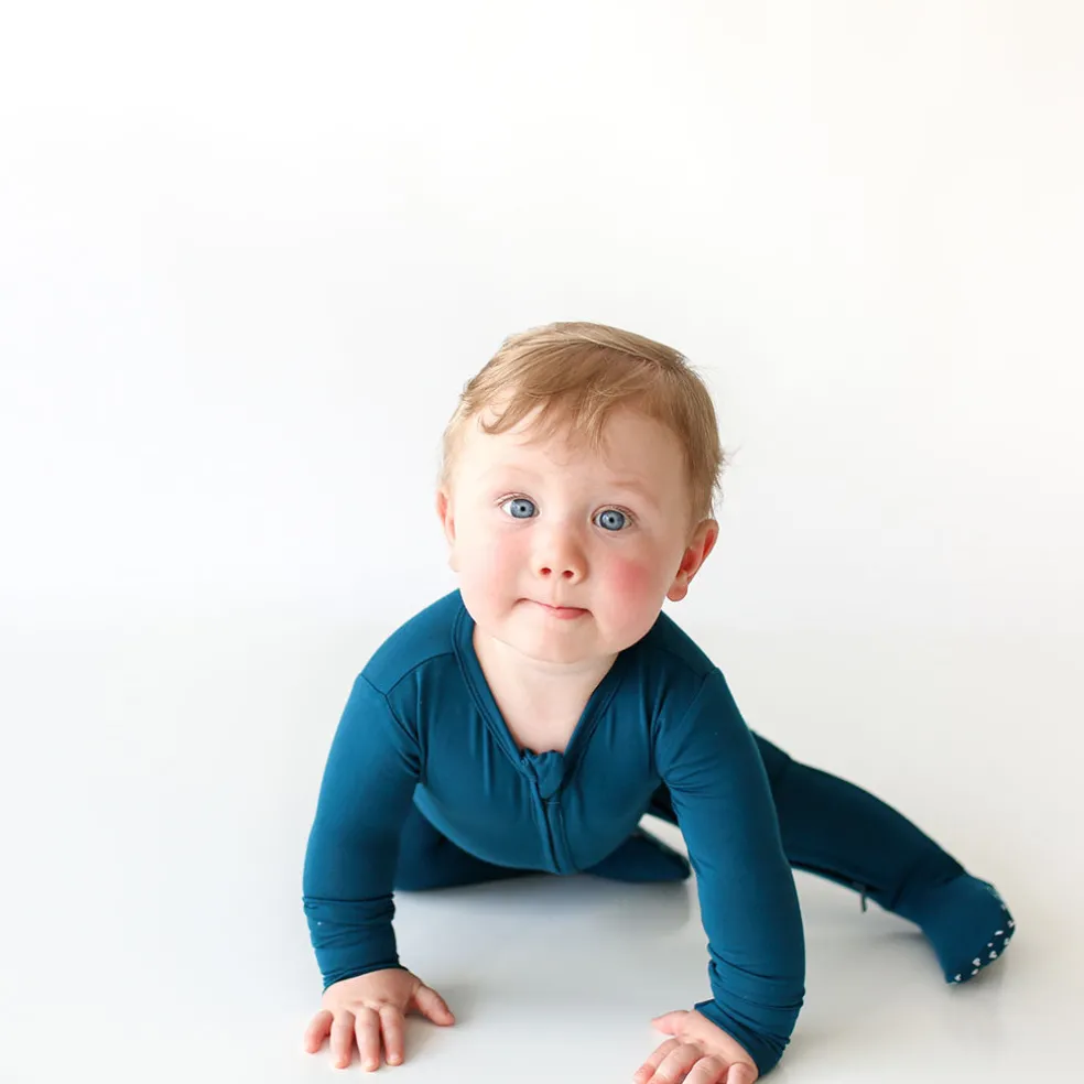 Footie Zippered One Piece