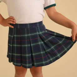French Terry Pleated Skort