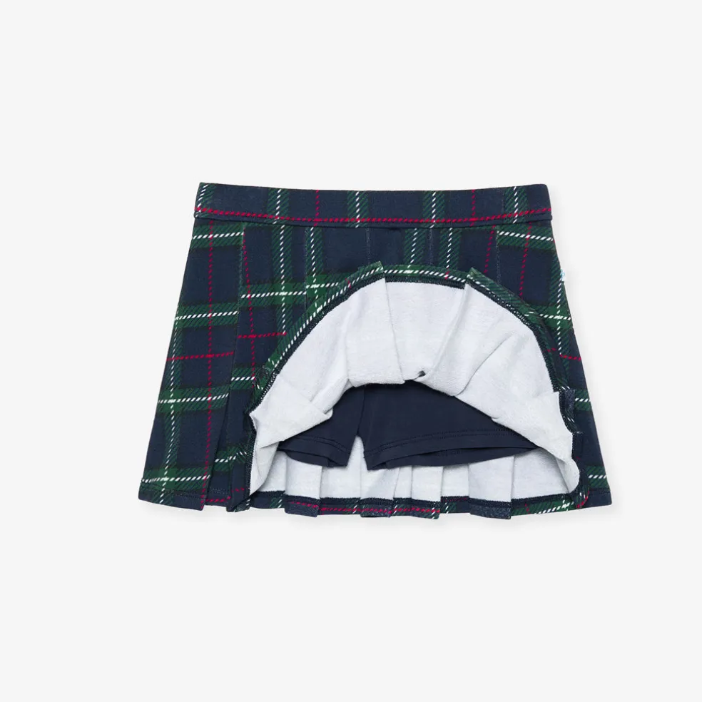 French Terry Pleated Skort