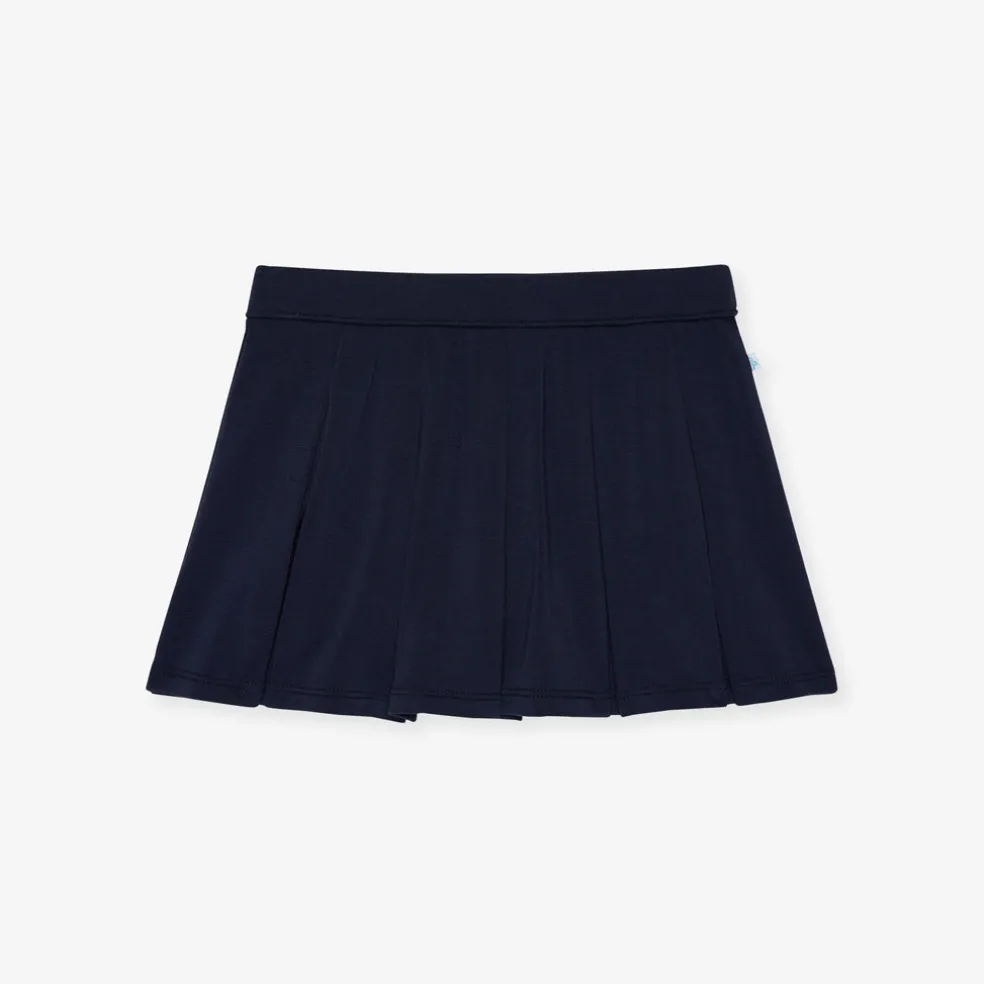 French Terry Pleated Skort