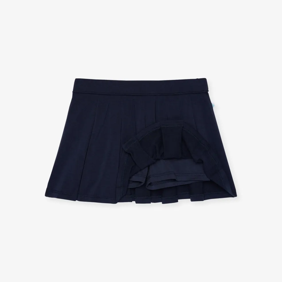 French Terry Pleated Skort