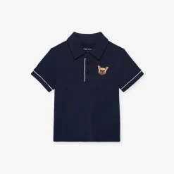 French Terry Polo Shirt