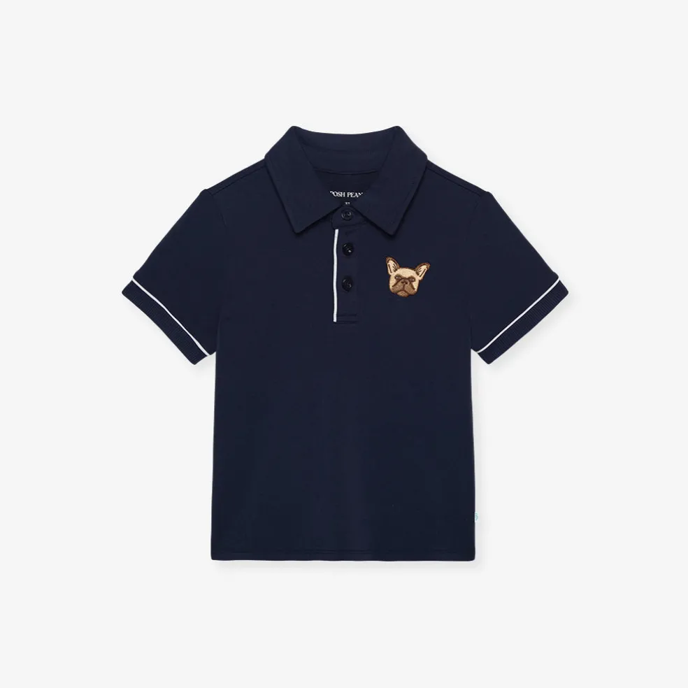 French Terry Polo Shirt