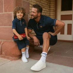 French Terry Polo Shirt