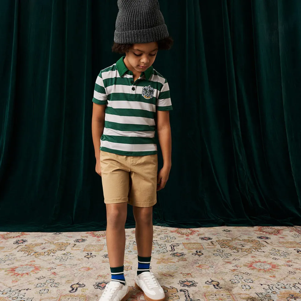 French Terry Polo Shirt