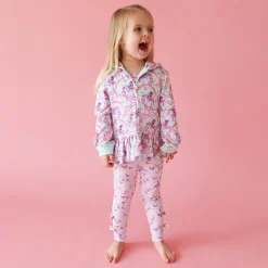 French Terry Ruffled Zippered Hoodie