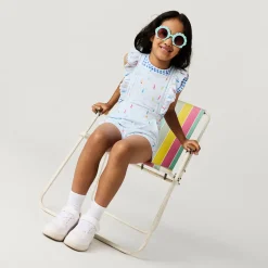French Terry Short Overalls