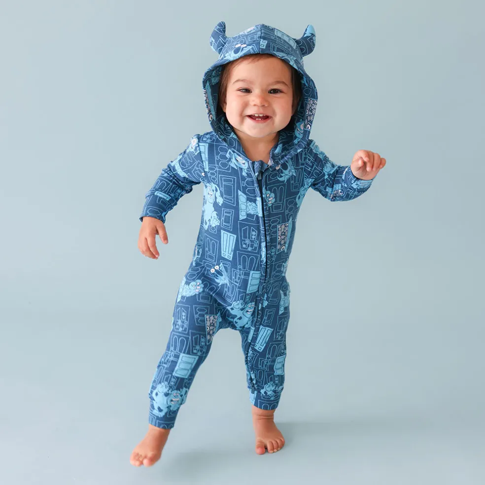 French Terry Sulley Hooded Romper