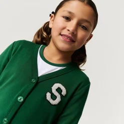 French Terry Varsity Cardigan