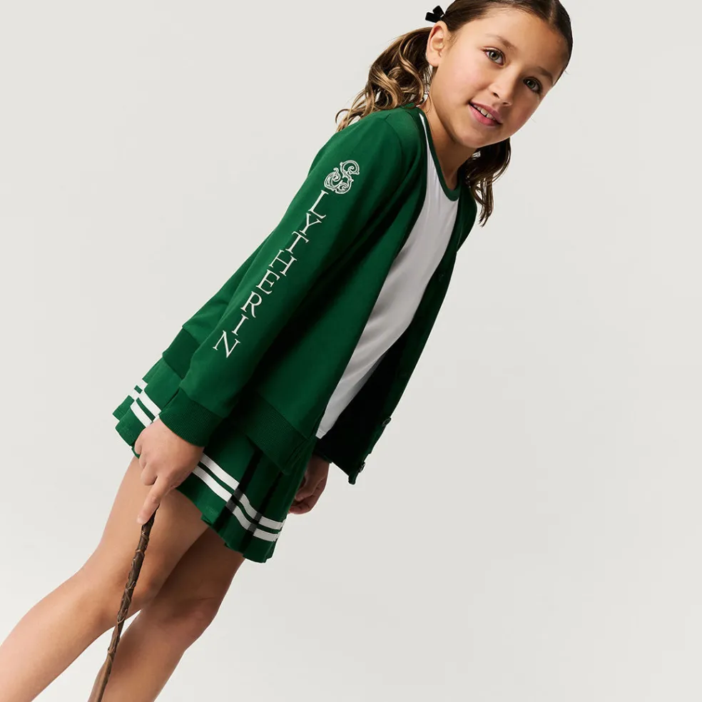 French Terry Varsity Cardigan