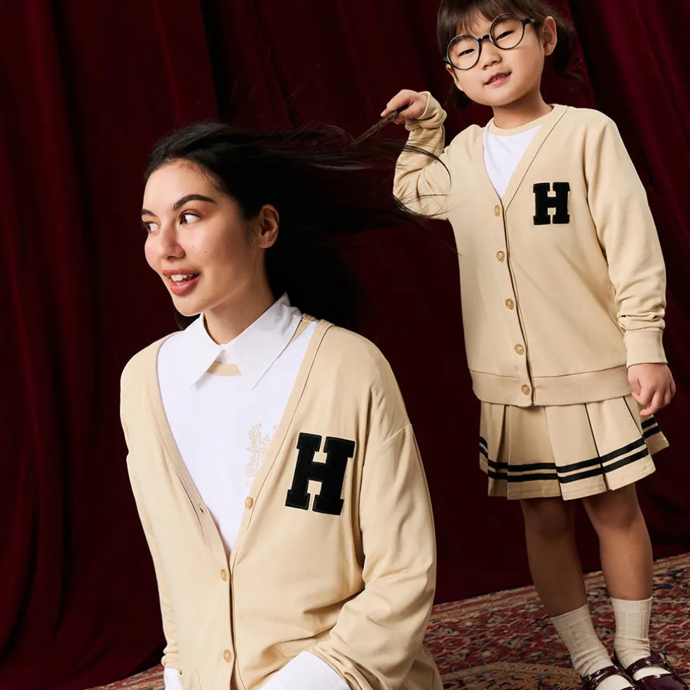 French Terry Varsity Cardigan