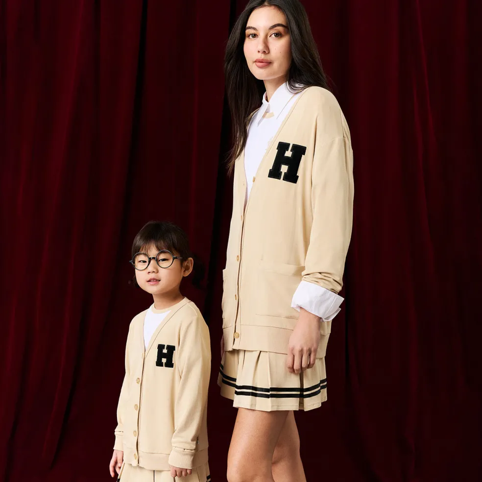 French Terry Varsity Cardigan