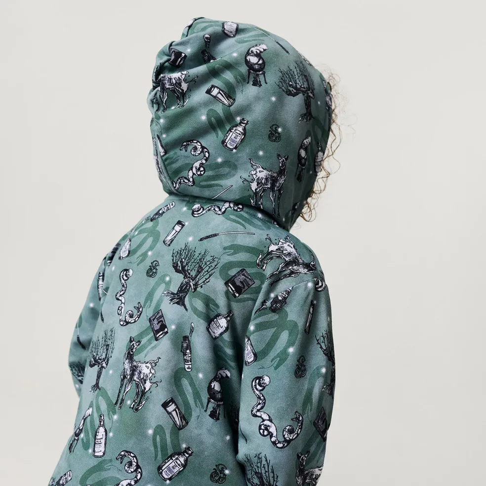 French Terry Zippered Hoodie