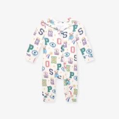 French Terry Zippered Hooded Romper