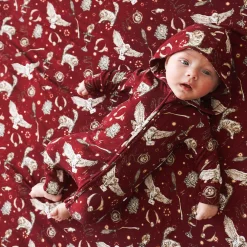 French Terry Zippered Hooded Romper