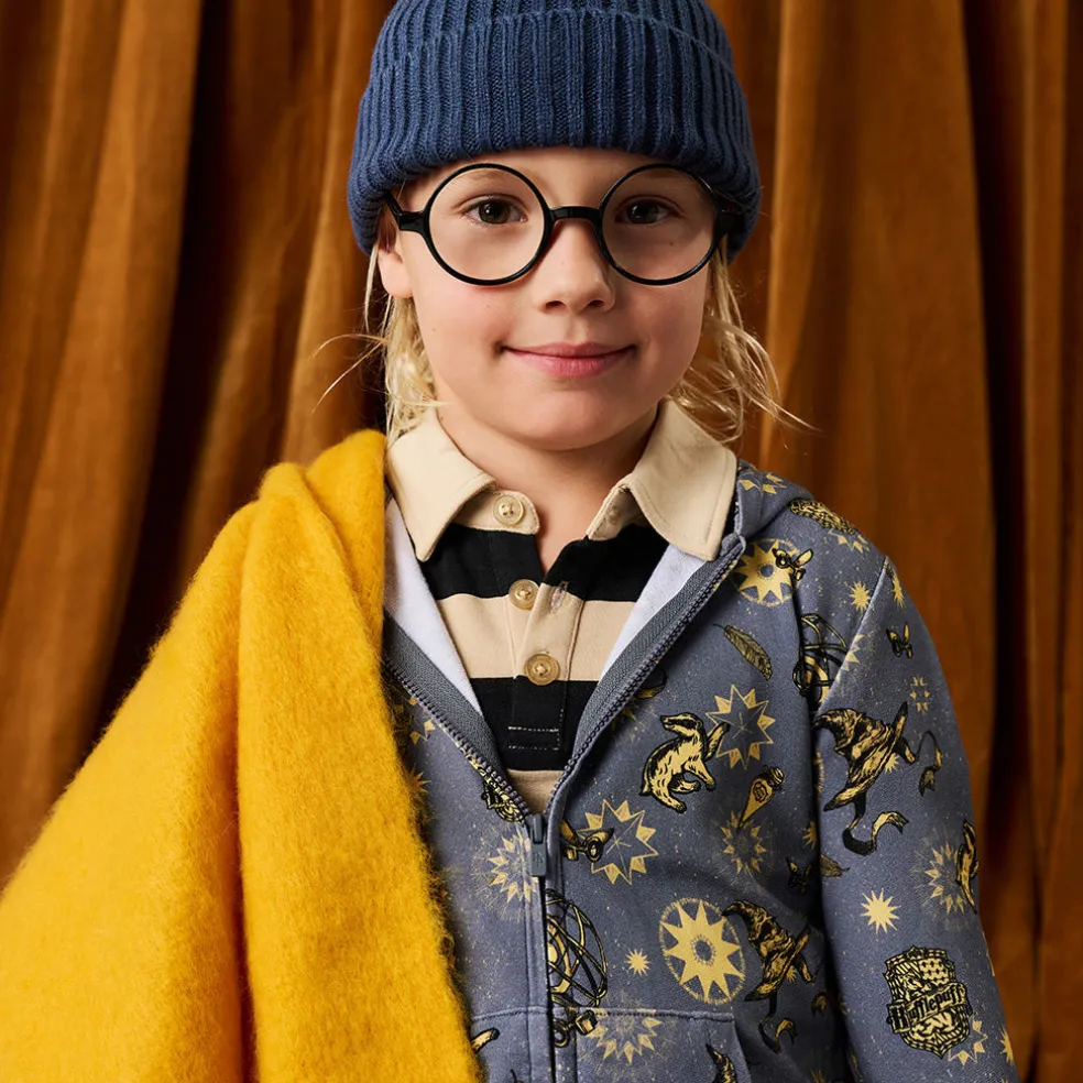 French Terry Zippered Hoodie
