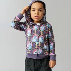 French Terry Zippered Hoodie