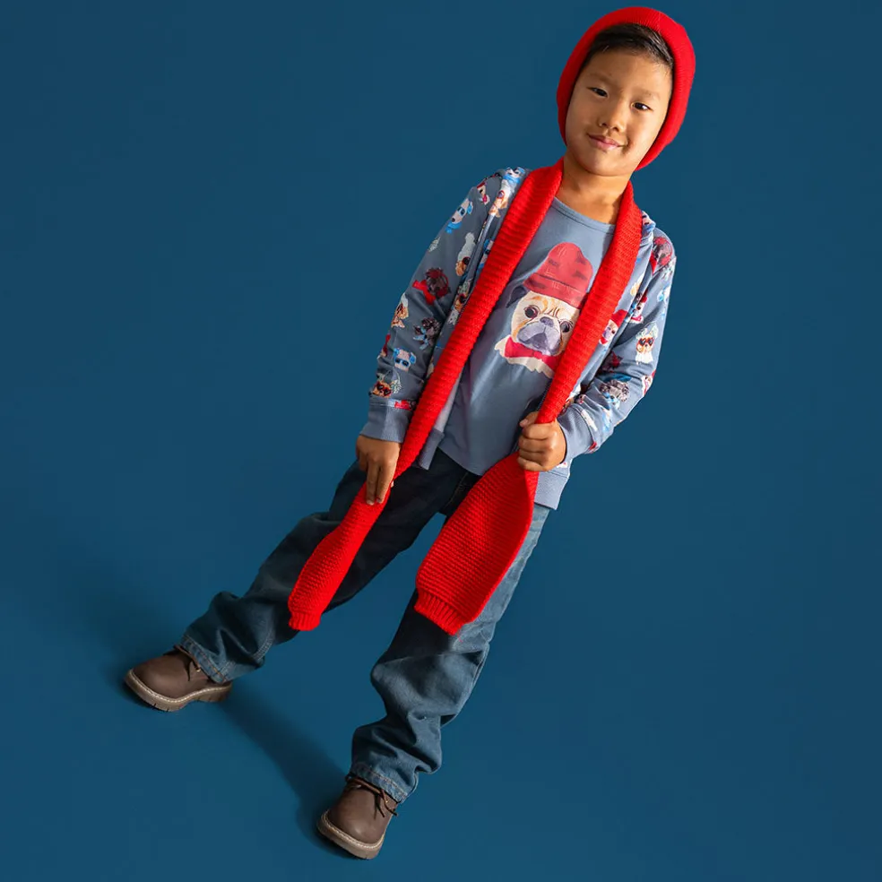 French Terry Zippered Hoodie