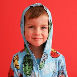 French Terry Zippered Hoodie