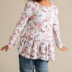 Long Sleeve Peplum