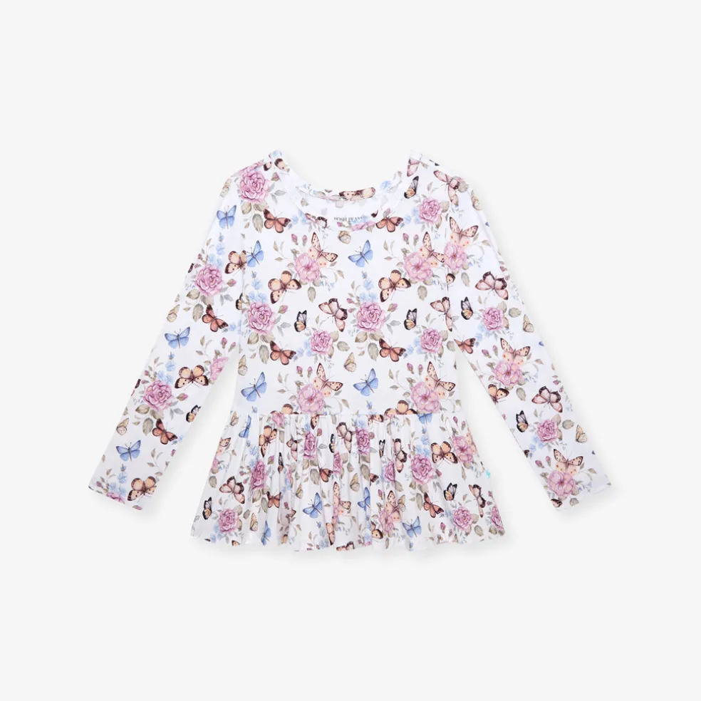 Long Sleeve Peplum