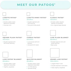 Luxe Plush Patoo® Blanket