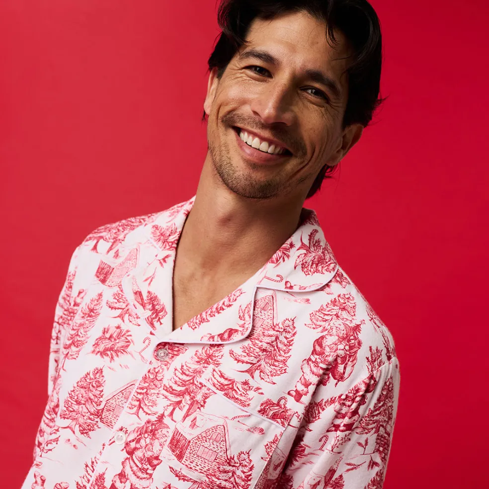 Men's Flannelette Pajama Set