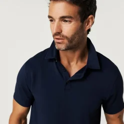 Men's French Terry Polo Shirt