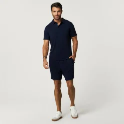 Men's French Terry Polo Shirt
