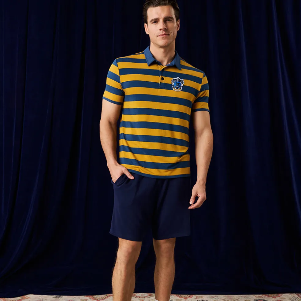 Men's French Terry Polo Shirt