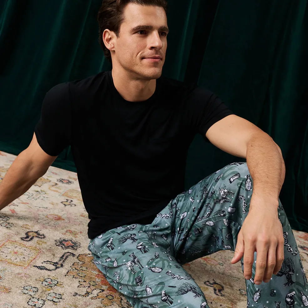 Men's French Terry Relaxed Pants