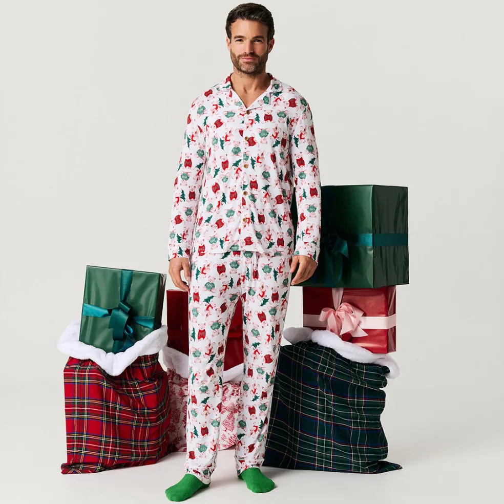 Men's Luxe Pajama Pant Set
