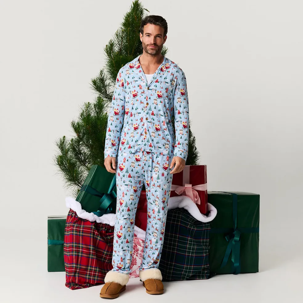 Men's Luxe Pajama Pant Set